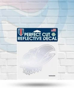 WinCraft Decals Kansas Jayhawks Reflective Perfect Cut Decal 6" X 6"