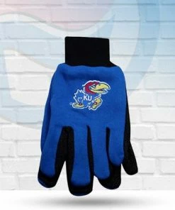 St Louis Wholesale Kansas Jayhawks Two Tone Sport Utility Gloves