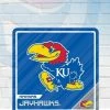 St Louis Wholesale Kansas Jayhawks Wooden 3D Sport Magnet 2.75" X 2.75"
