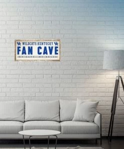 Wincraft Wall Signs Kentucky Wildcats 8" X 17" Fan Cave Wooden Sign