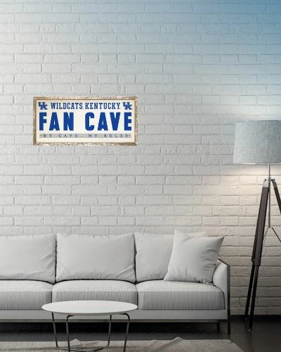 Wincraft Wall Signs Kentucky Wildcats 8" X 17" Fan Cave Wooden Sign 2 Wincraft Wall Signs Kentucky Wildcats 8" X 17" Fan Cave Wooden Sign