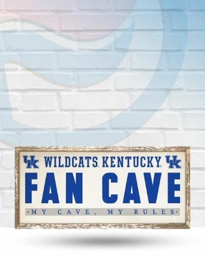 Wincraft Wall Signs Kentucky Wildcats 8" X 17" Fan Cave Wooden Sign 1 Wincraft Wall Signs Kentucky Wildcats 8" X 17" Fan Cave Wooden Sign