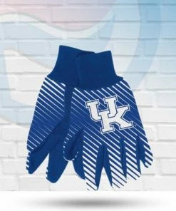 WinCraft Kentucky Wildcats Two Tone Striped Utility Gloves Accessories