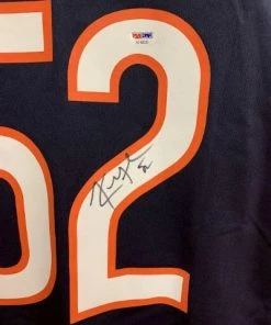 Fan Cave Sports Khalil Mack Chicago Bears Autographed Nike On Field Jersey - PSA