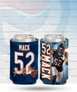 WinCraft Khalil Mack Chicago Bears Can Koozie Clearance