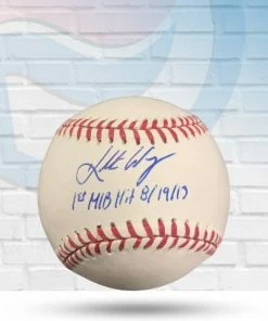 Fan Cave Sports Autographed Memorabilia Kolten Wong St Louis Cardinals Autographed Baseball W/ 1st Hit Inscription - COA