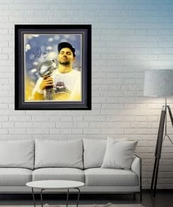 Fan Cave Sports Autographed Memorabilia Kurt Warner St Louis Rams Autographed Framed 16x20 - JSA COA