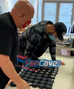 Fan Cave Sports Kyle Clifford St Louis Blues Autographed Logo Puck - COA