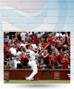 Fan Cave Sports Autographed Memorabilia Lane Thomas St Louis Cardinals Autographed 11x14 W/ "1st Career Grand Slam" Inscription - COA