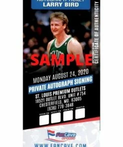 Larry Bird Boston Celtics Autographed Funko Pop - Beckett Autographed Memorabilia