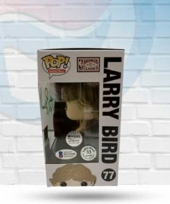 Larry Bird Boston Celtics Autographed Funko Pop - Beckett Autographed Memorabilia