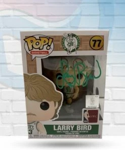 Larry Bird Boston Celtics Autographed Funko Pop - Beckett Autographed Memorabilia