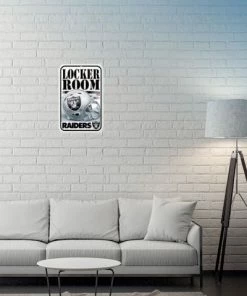 WinCraft Las Vegas Raiders 11" X 17" Plastic Locker Room Sign