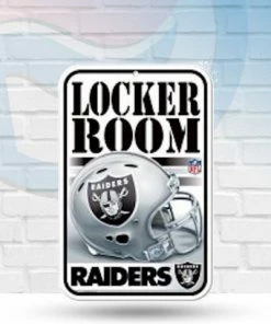 WinCraft Las Vegas Raiders 11" X 17" Plastic Locker Room Sign