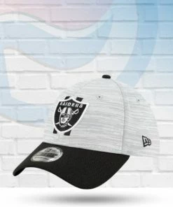 New Era Las Vegas Raiders 2021 NFL Training Camp 39THIRTY Flex Hat