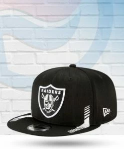 New Era Hats Las Vegas Raiders 2021 Sideline Home 9FIFTY Snapback Hat