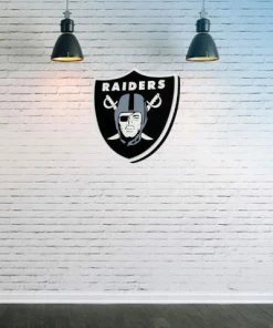 FanFave Las Vegas Raiders 3D Foam Wall Sign Wall Signs