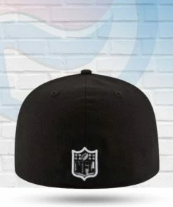 New Era Las Vegas Raiders Black And White 59FIFTY Fitted Hat
