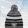 New Era Las Vegas Raiders Knit Pom Beanie Hats