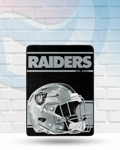 Northwest Las Vegas Raiders Raschel Throw Blanket Blankets 1 Northwest Las Vegas Raiders Raschel Throw Blanket Blankets
