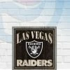 WinCraft Las Vegas Raiders Wooden Magnet 3" X 3" Magnets