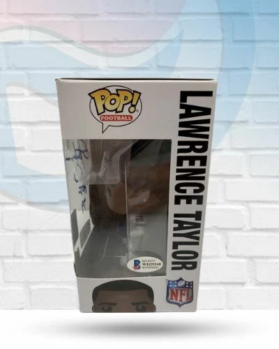 Autographed Memorabilia Lawrence Taylor New York Giants Autographed Funko Pop - Beckett 2 Autographed Memorabilia Lawrence Taylor New York Giants Autographed Funko Pop - Beckett