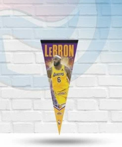 WinCraft Flags LeBron James Los Angeles Lakers 12" X 30" Premium Pennant