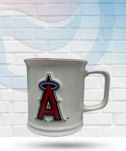 Michigan Los Angeles Angels Sculpted Coffee Mug