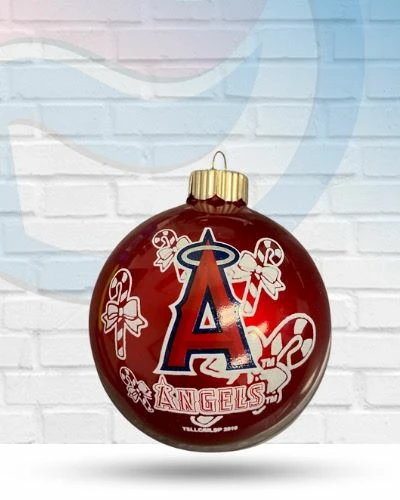 Michigan Los Angeles Angels Sports Collectors Series Glass Christmas Tree Ornament 1 Michigan Los Angeles Angels Sports Collectors Series Glass Christmas Tree Ornament