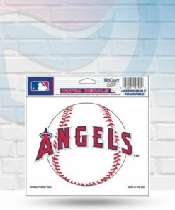 Michigan Los Angeles Angels Vintage Multi Use Decal 5" X 6" Clearance
