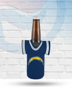 Michigan Los Angeles Chargers Bottle Hugger Koozie