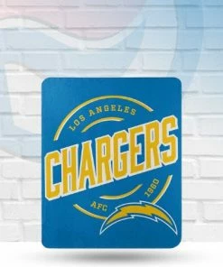 Northwest Los Angeles Chargers Fleece Throw Blanket Blankets