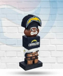 Evergreen Accessories Los Angeles Chargers Tiki Totem