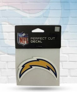 Michigan Clearance Los Angeles Chargers Vintage Perfect Cut Decal 4" X 4"