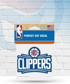 WinCraft Los Angeles Clippers Perfect Cut Decal 4" X 4" Decals