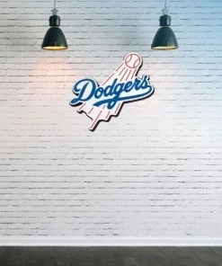 FanFave Wall Signs Los Angeles Dodgers 3D Foam Wall Sign