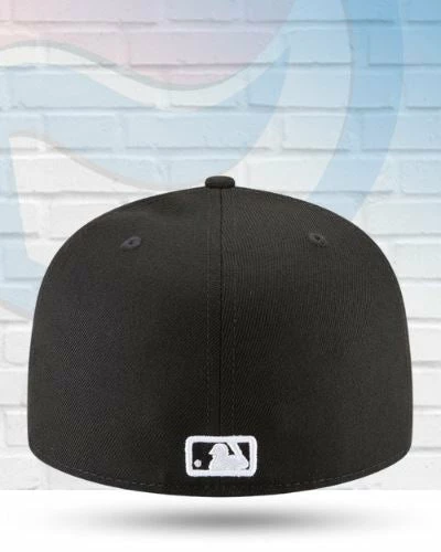 New Era Los Angeles Dodgers Black And White 59FIFTY Fitted Hat Hats 2 New Era Los Angeles Dodgers Black And White 59FIFTY Fitted Hat Hats