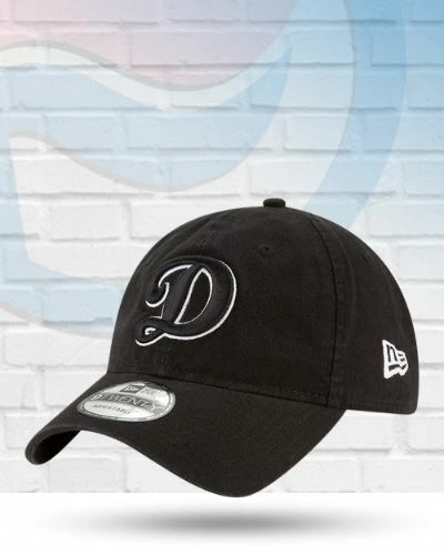 New Era Hats Los Angeles Dodgers Black And White 9TWENTY Adjustable Hat 1 New Era Hats Los Angeles Dodgers Black And White 9TWENTY Adjustable Hat