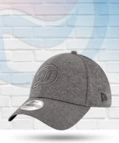 New Era Hats Los Angeles Dodgers Graphite 2018 Clubhouse Collection 39THIRTY Flex Hat