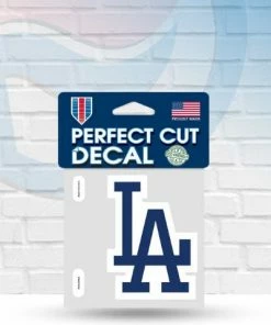 WinCraft Decals Los Angeles Dodgers Perfect Cut Decal 4" X 4"
