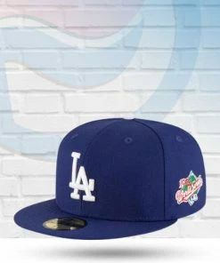 New Era Los Angeles Dodgers Side Patch 1988 World Series 59FIFTY Fitted Hat Hats