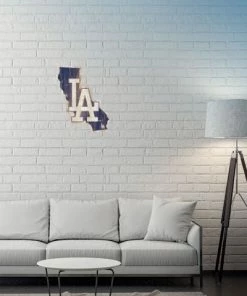 WinCraft Los Angeles Dodgers State Shaped Wooden Sign
