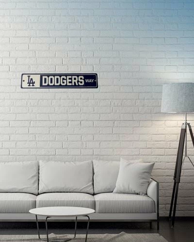 WinCraft Los Angeles Dodgers Street Zone Plastic Way Sign Wall Signs 2 WinCraft Los Angeles Dodgers Street Zone Plastic Way Sign Wall Signs