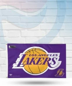 WinCraft Flags Los Angeles Lakers 3' X 5' Deluxe Flag