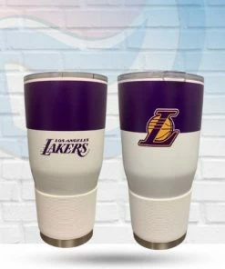 Logo Brands Los Angeles Lakers 30oz Color Block Tumbler