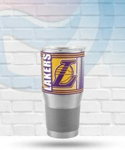 Logo Brands Drinkware Los Angeles Lakers 30oz Hero Stainless Tumbler