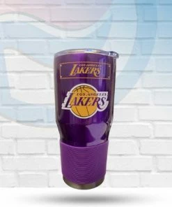 Logo Brands Drinkware Los Angeles Lakers 30oz Stainless Tumbler