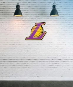 FanFave Los Angeles Lakers 3D Foam Wall Sign