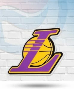 FanFave Los Angeles Lakers 3D Foam Wall Sign