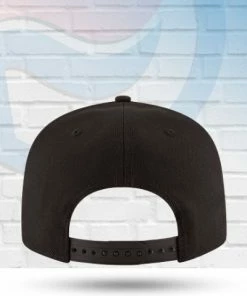 New Era Los Angeles Lakers Black And White 9FIFTY Snapback Hat Hats